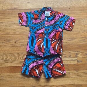 YEVU - African Print - Matching Set - Bold Fun Design